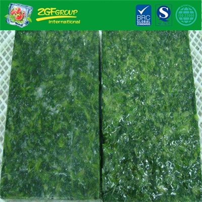 HOT SALE BQF choped spinach 3lb 30 stems 70 leaves