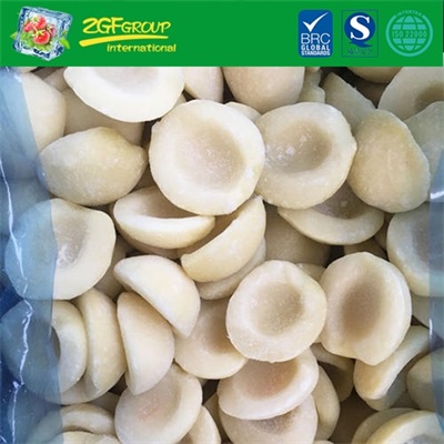 New season crop IQF White Peach Halves