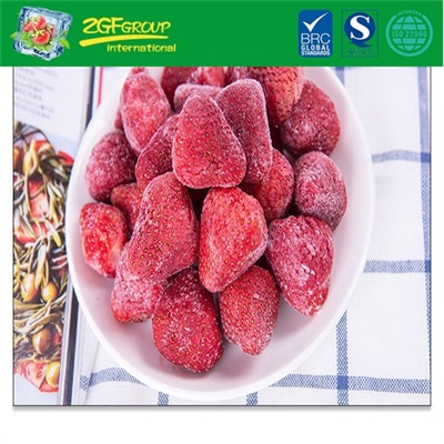 New season crop frozen strawberries whole