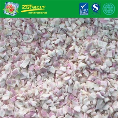 IQF diced shallot 4mm