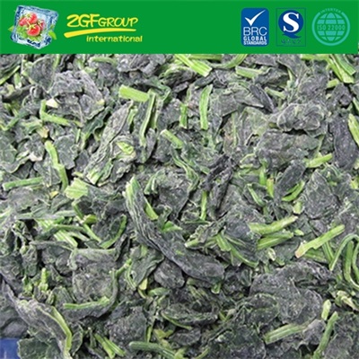 IQF whole leaf spinach