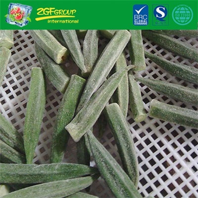 IQF whole okra without ends