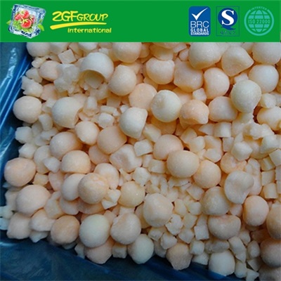 IQF mix of cantaloupe melon dices & ball