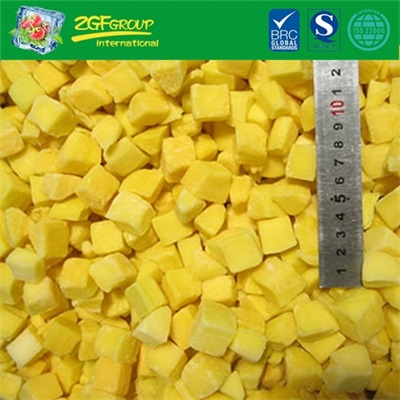 IQF diced cantaloupe melon 20mm