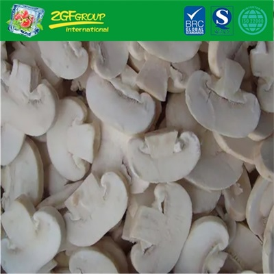 2019 High quality IQF sliced white button mushroom