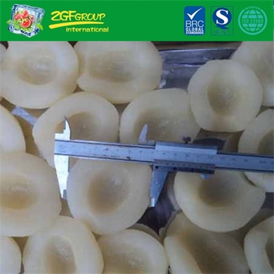 Sweet IQF Frozen Snow Pear Halves
