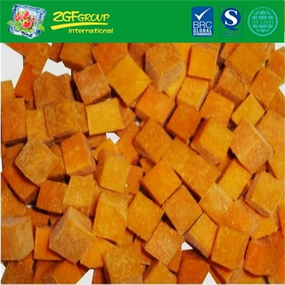 Healthy Frozen Vegetable IQF Diced Pumpkin