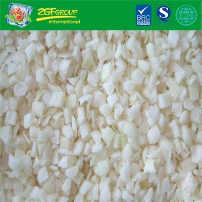 Healthy Vegetable IQF Frozen Organic Onions Dices