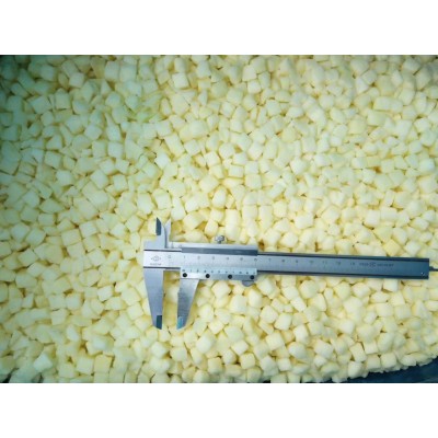 Chinese Healthy Sweet Delicious IQF Frozen Apple Dices