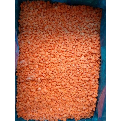 IQF diced carrot 10mm