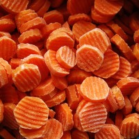 Frozen Crinkle Sliced Carrot